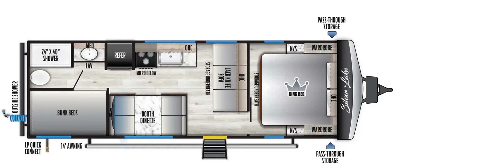 2400BH Floorplan Image
